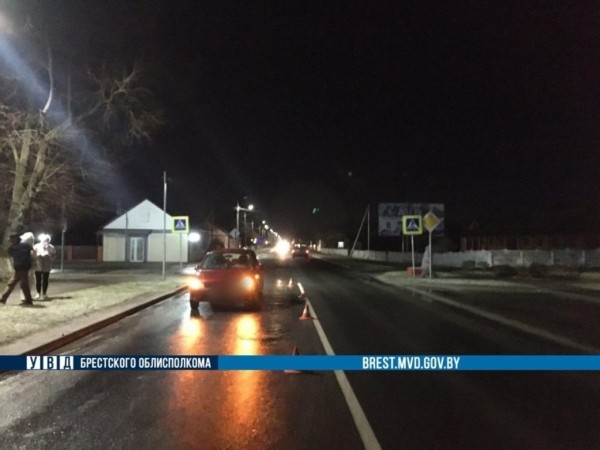 В Кобрине и Столине. На Брестчине произошло два ДТП с участием пешеходов