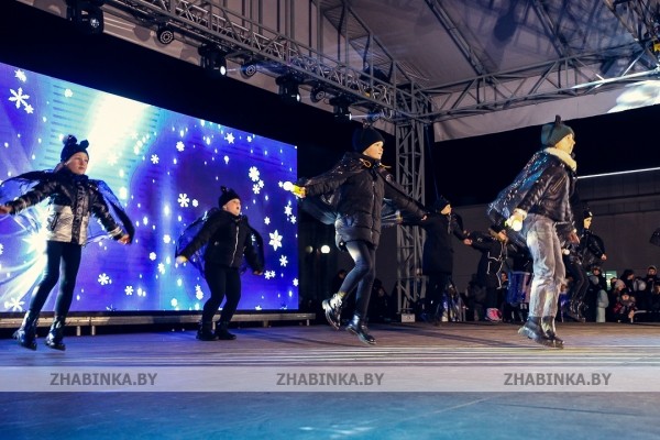 В Жабинке прошел «Зимний фест». Большой фоторепортаж