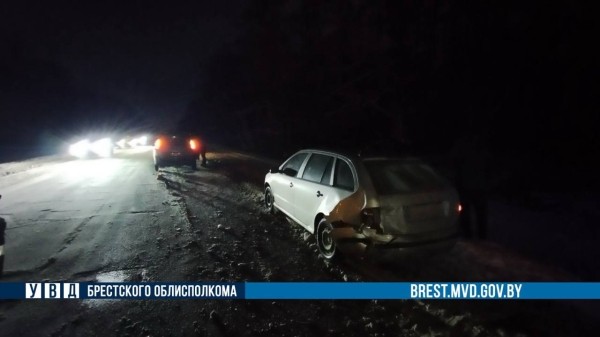 На Каменецком шоссе в Бресте произошло два ДТП. Стали известны подробности