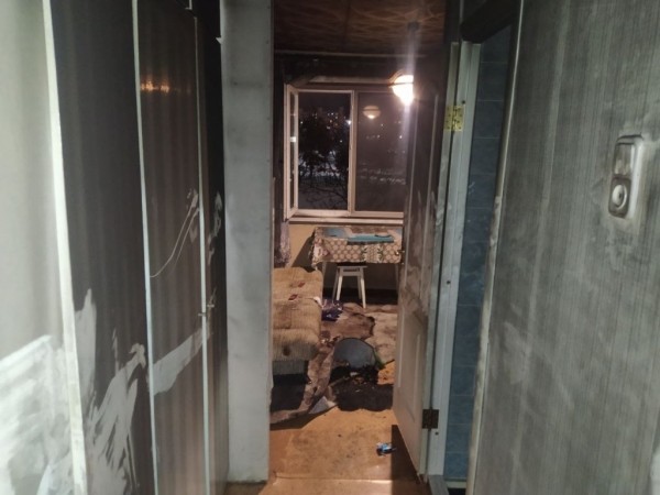 На пожаре в Бресте работники МЧС спасли хозяина квартиры