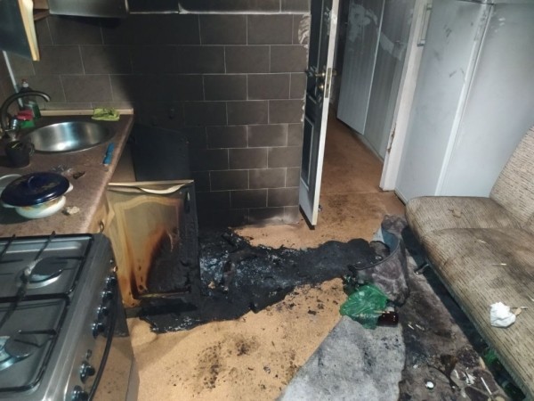 На пожаре в Бресте работники МЧС спасли хозяина квартиры