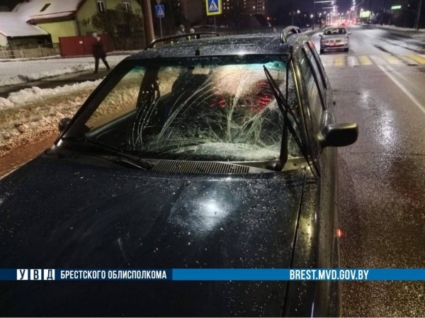 В Бресте совершен наезд на пешехода
