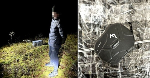 Контрабандисты отправили сигареты из Беларуси в Литву на воздушном шарике