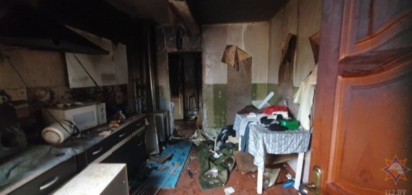 Мужчину спасли при пожаре в Кобринском районе Мужчину спасли при пожаре в Кобринском районе