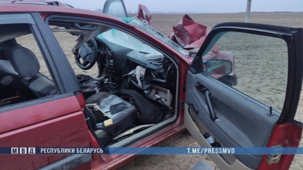 Жуткое ДТП в Слуцком районе: мотоциклист и его пассажирка погибли