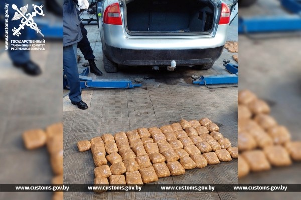 Белорусские таможенники распотрошили AUDI литовца. Что нашли?