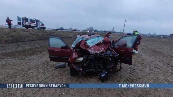 Жуткое ДТП в Слуцком районе: мотоциклист и его пассажирка погибли
