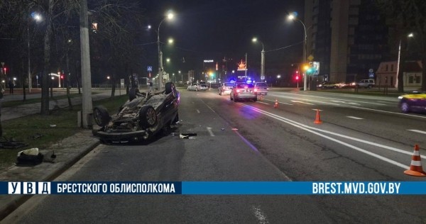 Стали известны подробности ночного ДТП в Бресте Стали известны подробности ночного ДТП в Бресте