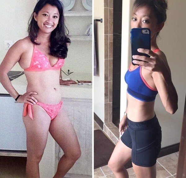 Тот же вес, другое тело. 30 примеров «до» и «после» тренировок в спортзале