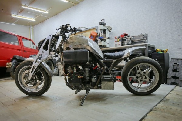 Рассказываем, как белорус примостил мотор 1.4 TDI от VW Polo на мотоцикл Рассказываем, как белорус примостил мотор 1.4 TDI от VW Polo на мотоцикл