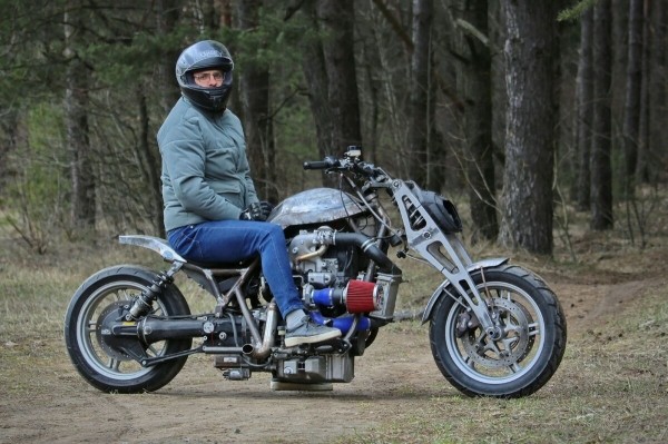 Рассказываем, как белорус примостил мотор 1.4 TDI от VW Polo на мотоцикл Рассказываем, как белорус примостил мотор 1.4 TDI от VW Polo на мотоцикл