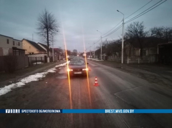 В Бресте на ул. улице Солнечной сбили пешехода
