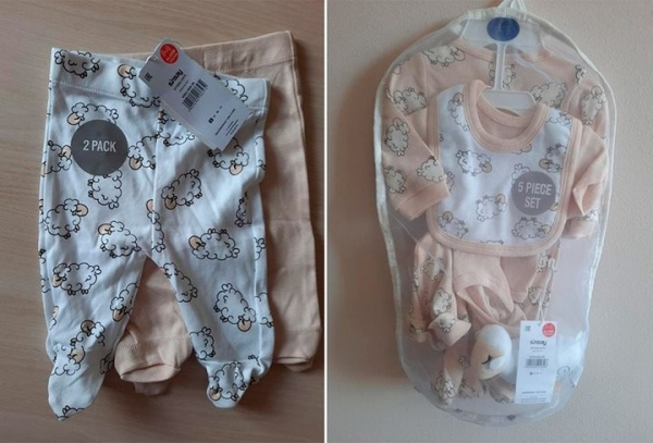 Не учли возраст. Одежду для новорожденных с нарушениями норм продавали в Беларуси