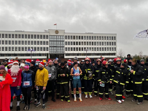 В Бресте прошел новогодний пробег