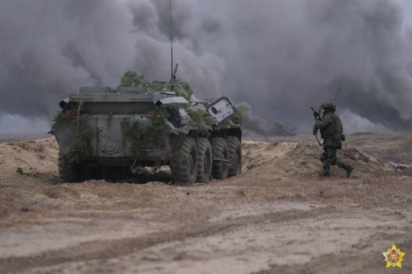 Двустороннее комплексное учение в Вооруженных Силах Беларуси начнется 22 сентября