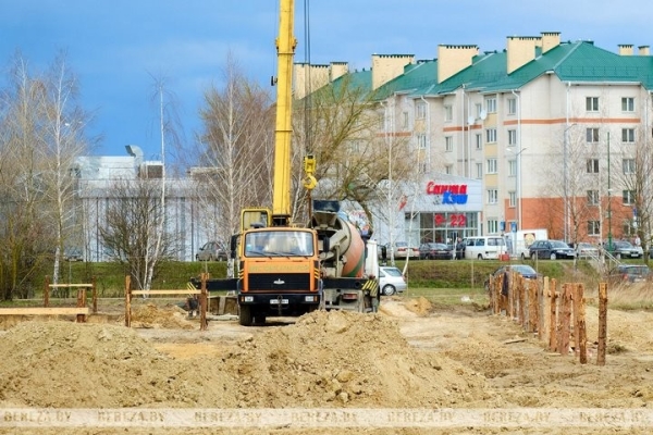 В Берёзе строится первый в районе электродом