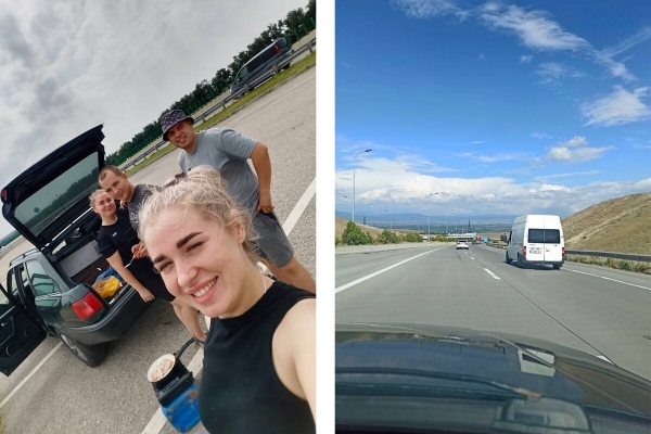 Белорусы на старенькой AUDI махнули в Грузию и обратно