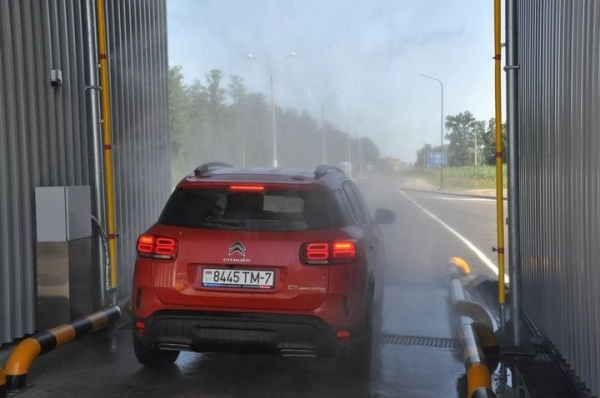 Стало известно, когда на белорусской границе заработают станции дезинфекции