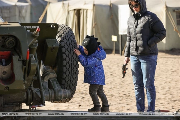 На полигоне Брестский сегодня прошел день открытых дверей