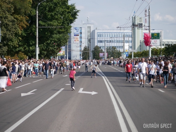 День города Бреста: программа мероприятий