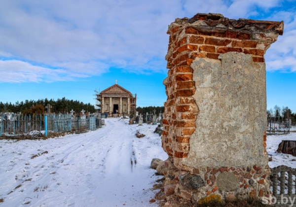 Реставрация каплицы святого Казимира в Ружанах