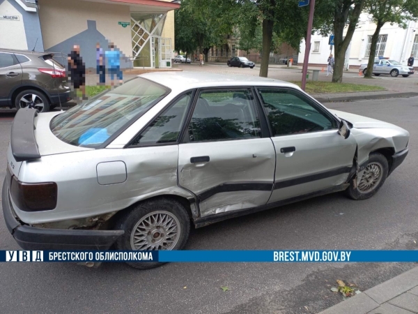 Подробности ДТП в Бресте на перекрестке улиц Мицкевича-Карла Маркса