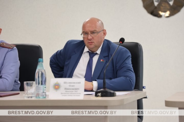 Коллективу Брестского РОВД представлен новый руководитель