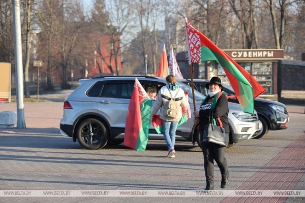 Участники автопробега ко дню Хатынской трагедии стартовали от Брестской крепости