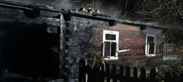 Ночная трагедия. В Каменецком районе при пожаре погиб человек