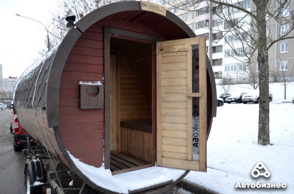 ​Баня на колесах: можно ли заработать, сдавая ее в аренду?