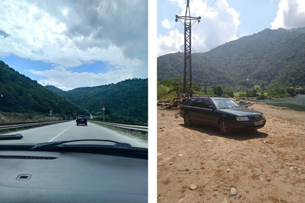 Белорусы на старенькой AUDI махнули в Грузию и обратно