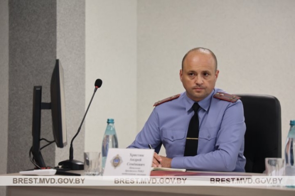 Коллективу Брестского РОВД представлен новый руководитель