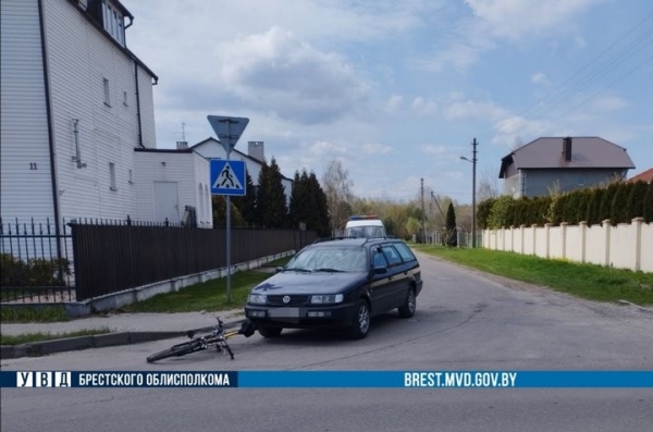 В Бресте сбили 23-летнюю велосипедистку