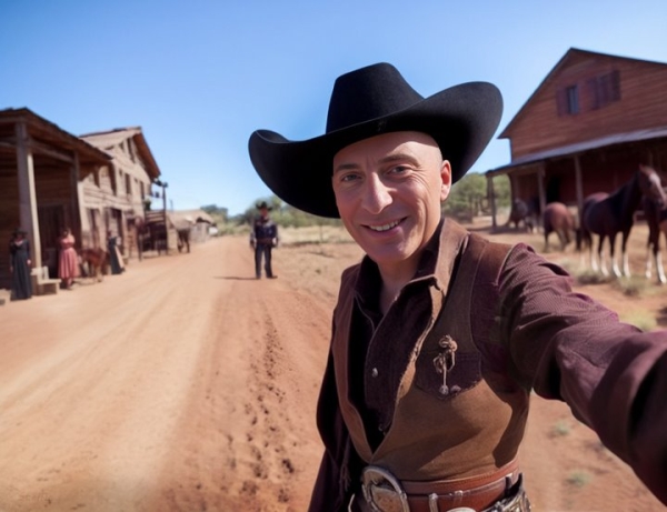 Мужчина назвал себя путешественником во времени и публикует селфи из разных эпох Мужчина назвал себя путешественником во времени и публикует селфи из разных эпох