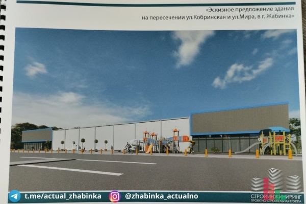 В Жабинке планируют построить большой современный торговый центр В Жабинке планируют построить большой современный торговый центр