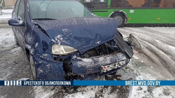 В Бресте две женщины попали в ДТП