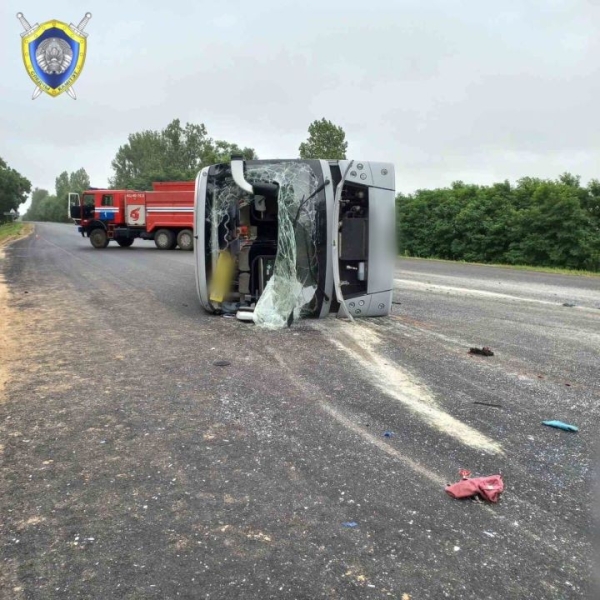 Под Барановичами из-за действий молодого водителя Iveсо опрокинулся автобус. Вынесен приговор