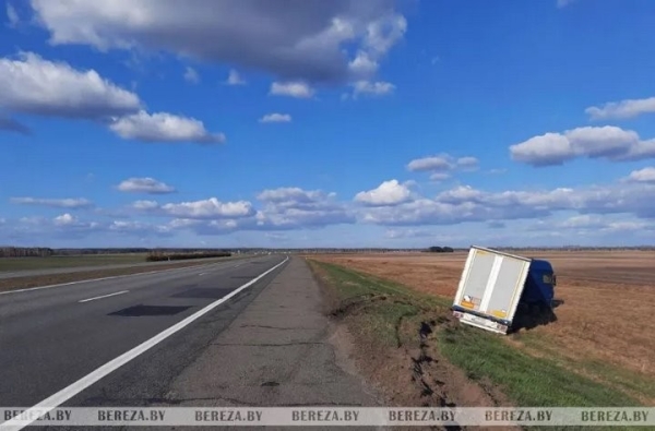 На трассе М1 житель Бреста произошло ДТП